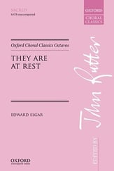 They Are at Rest SATB choral sheet music cover